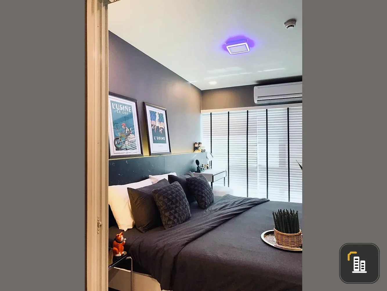 For sale: Metro park Sathorn Phase 3, beautifully decorated room, fully furnished, complete with electrical appliances. Don't miss out.