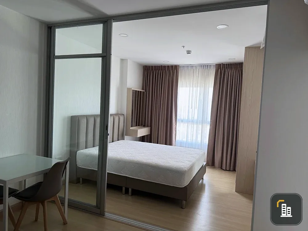 Condo for rent Supalai Veranda Sukhumvit 117, spacious room, comfortable, high-rise city view, comes with complete facilities, don't miss out, book no