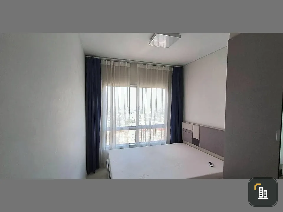 For sale or rent Niche id @ Pakkret Station 1 bedroom 1 bathroom, spacious room, lots of space, city view from high floor, book now