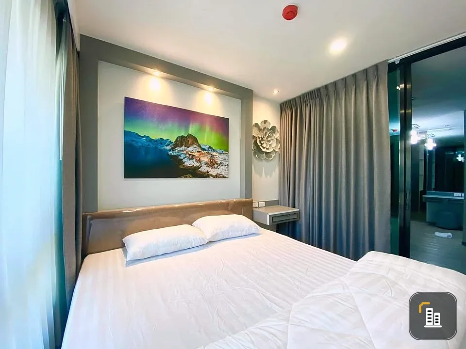 For sale: Regent Home Sukhumvit 97/1, comes with a very comfortable large bed and complete electrical appliances. Hurry and grab it now!