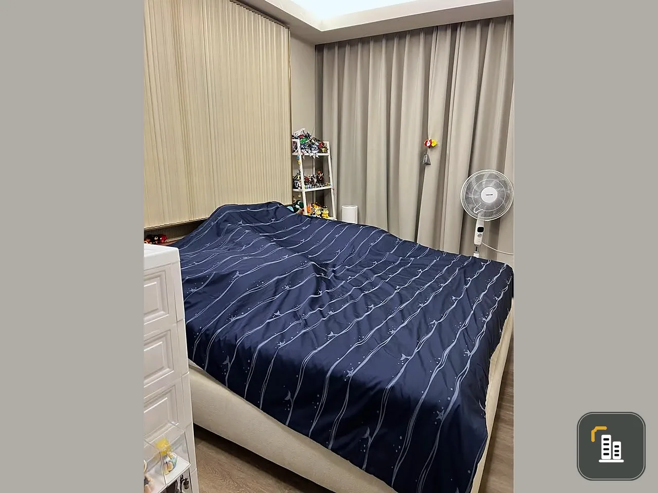 For sale: Very Lasalle Sukhumvit 105, 6th floor, fully furnished, nice to live in, reserve now, don't miss out.