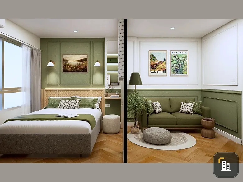 For sale: Lumpini Ville On Nut–Phatthanakan, beautiful room, very cool, fully furnished, buy now, don't miss out.
