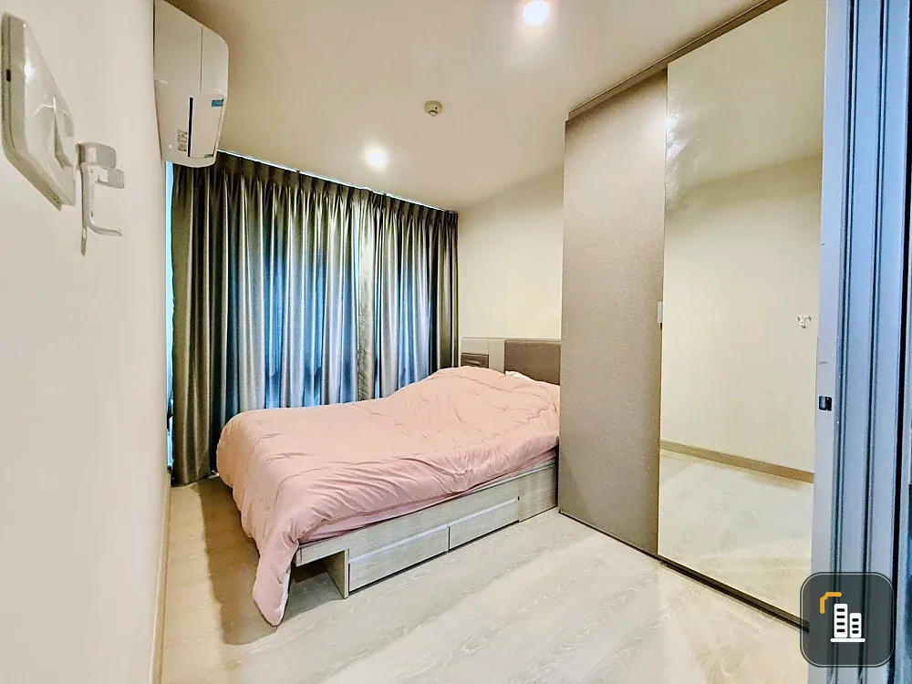 For sale: Niche id Sukhumvit 113, 2nd floor, separate room, fully furnished, reserve now.