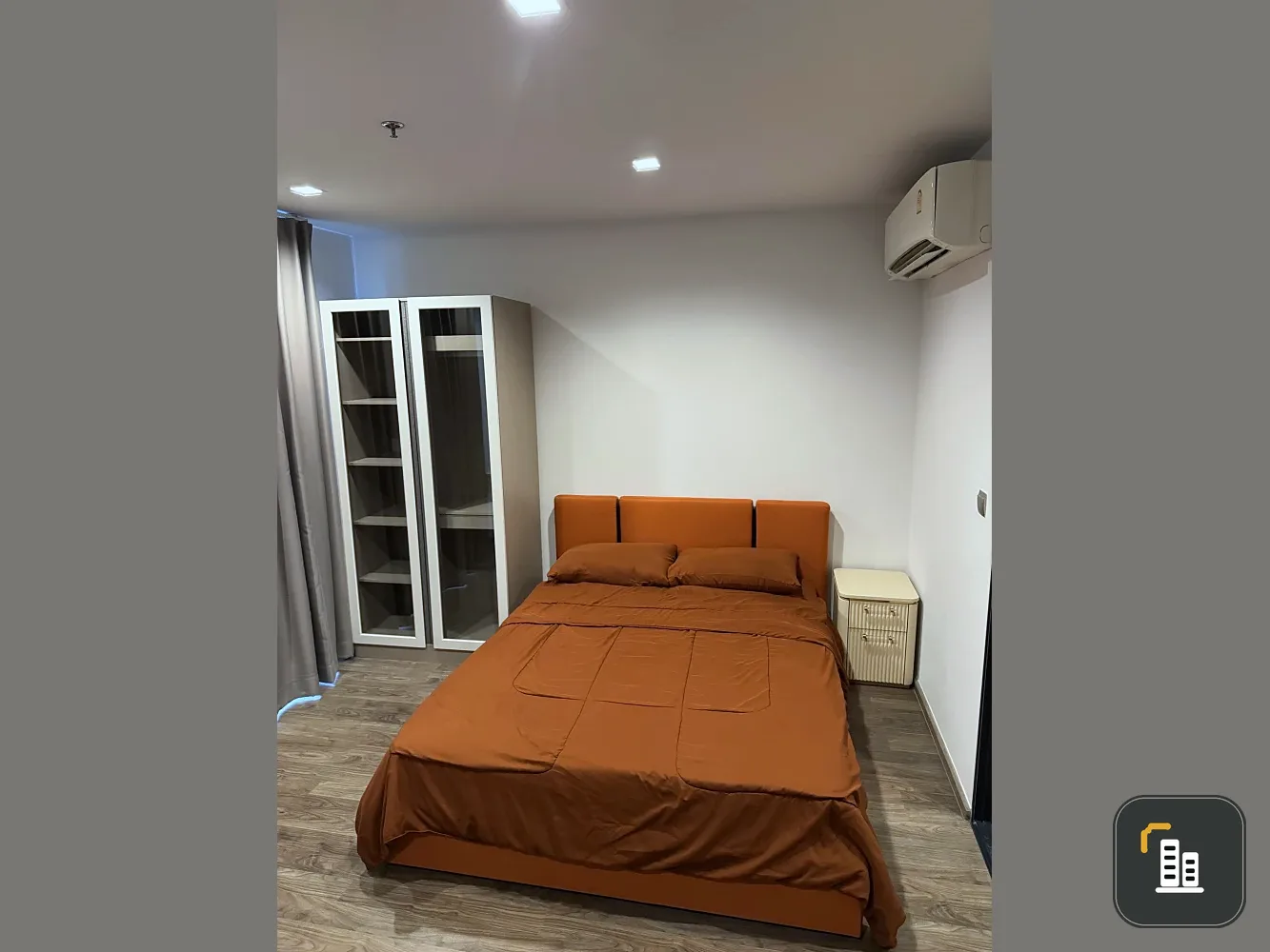 For rent: Life Ladprao Valley, a nice room, fully furnished, city view from a high floor, book now!