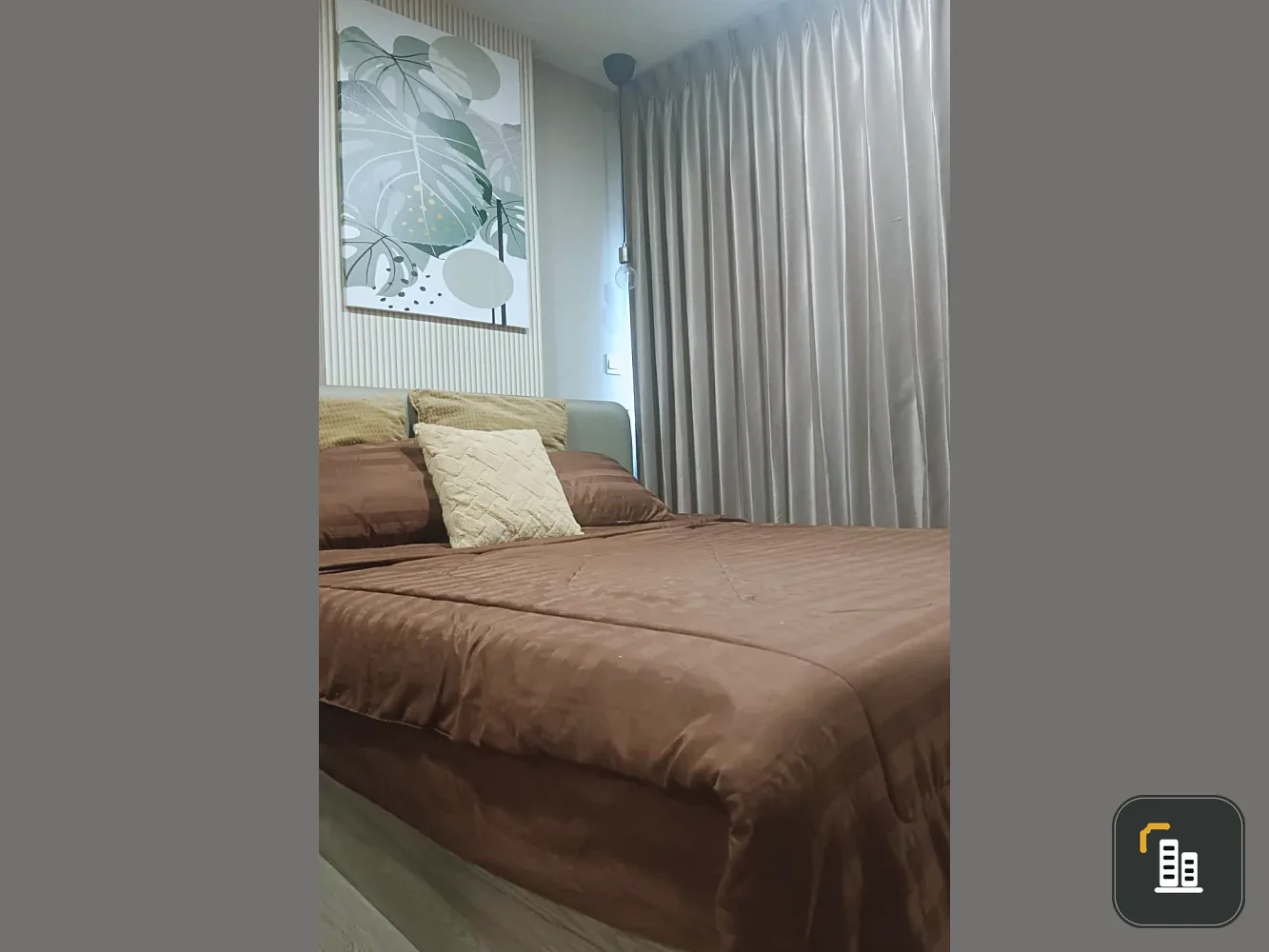 For rent: Kave Town Island, 6th floor, outside view, fully furnished room, nice to live in, book now, don't miss out.
