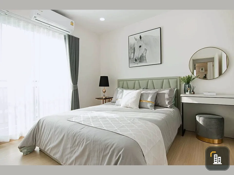 Condo for rent or sell Supalai Veranda Phasi Charoen Station, beautifully decorated room, high floor, open view, not blocked, hurry and reserve now.