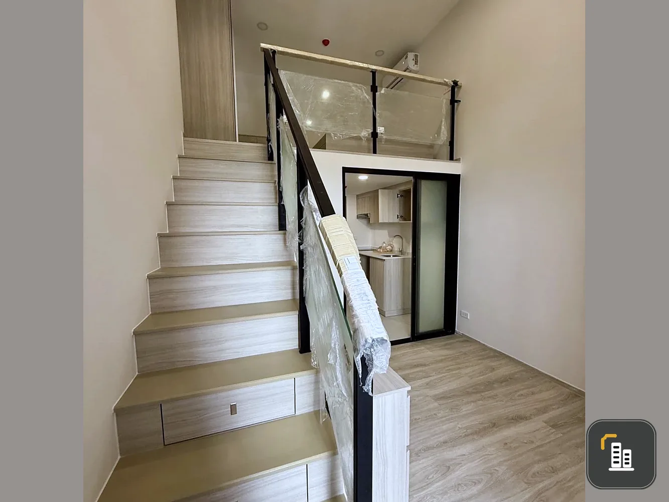 For sale: Origin Plug & Play Srinakarin, high floor, garden view + city view, open, no buildings blocking, fully furnished, facilities ready, book now