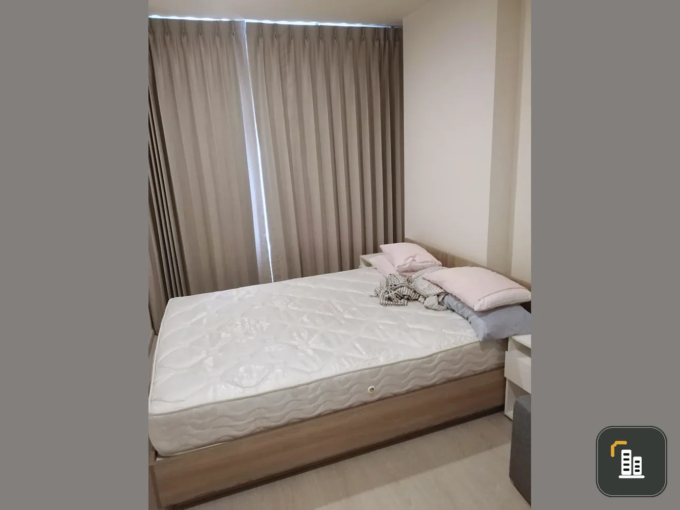 For rent: Nue Noble Chaengwattana, 20th floor, fully furnished room, ready to move in, reserve now, urgently.