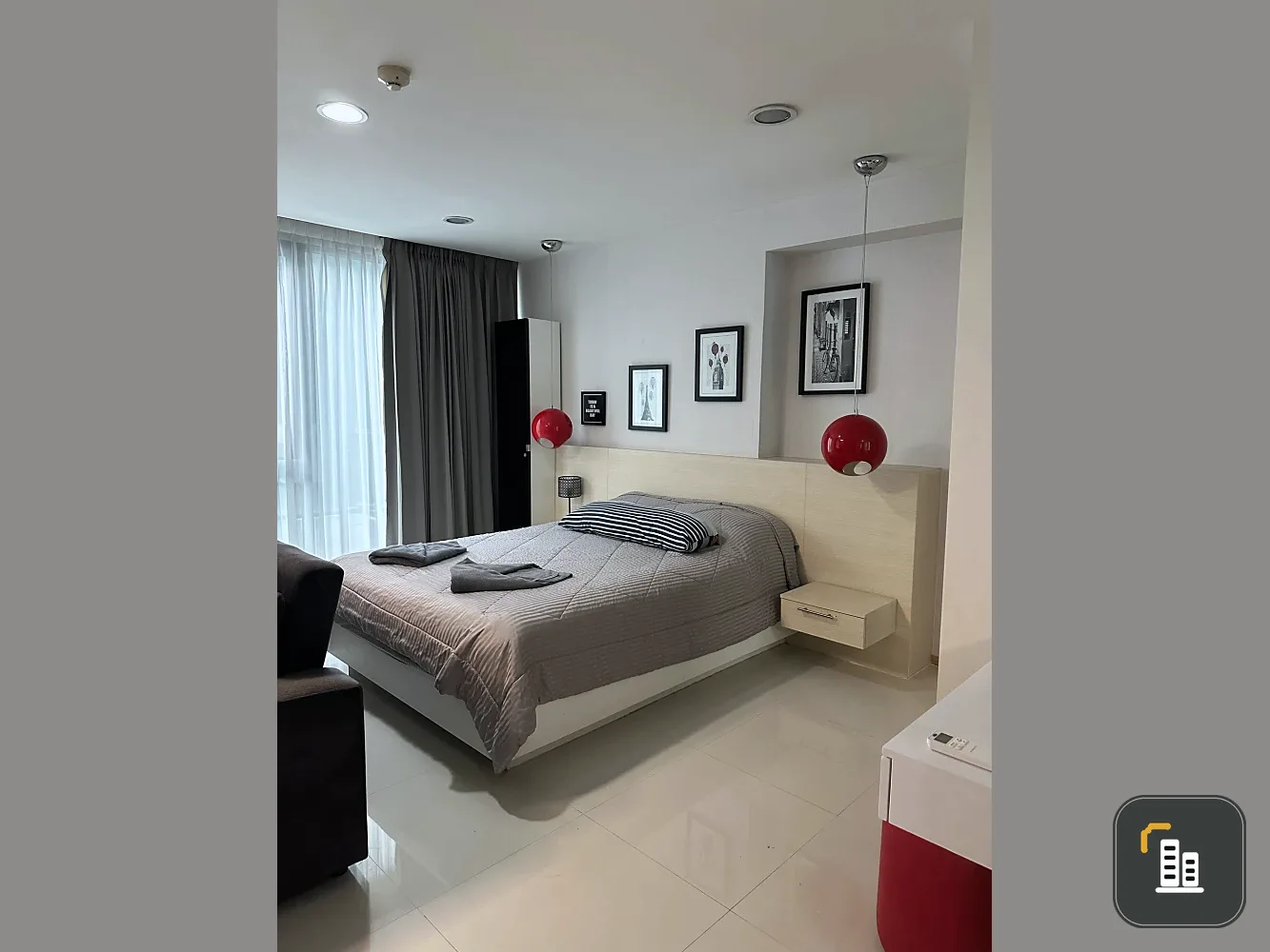 For sale Acqua Condo Jomtien Beach, nice room, fully furnished, electrical appliances ready, good like this, reserve now before you miss out!!