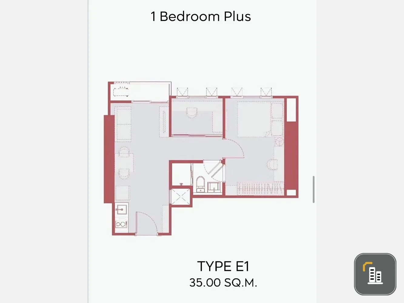 Down payment sale!! Aspire Sukhumvit - Rama 4, 24th floor, ready to move in, good price, hurry up and book now!!