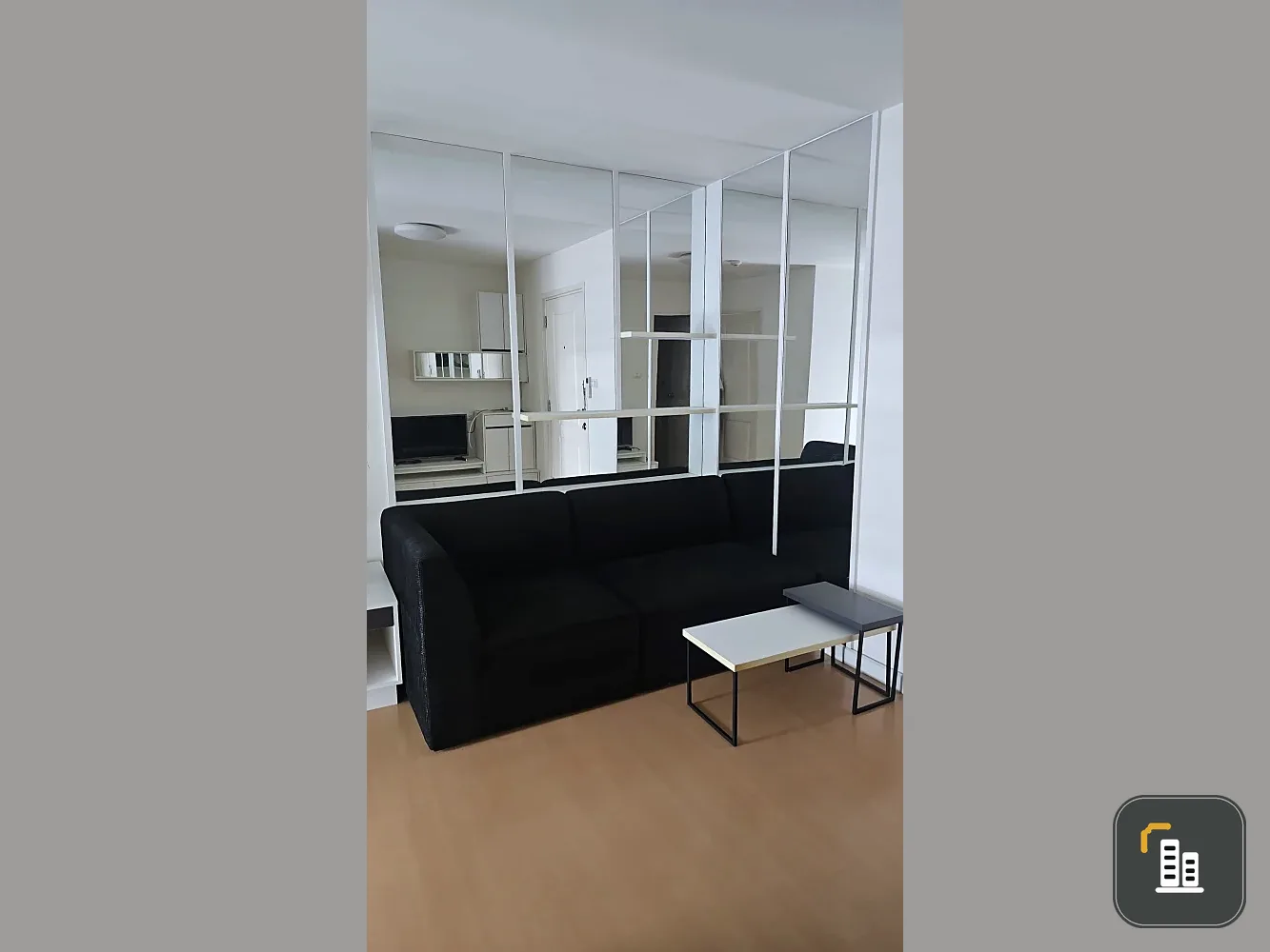 For rent: I Condo Sukhumvit 105, spacious room, lots of space, fully furnished, at a great price. Don't miss it.