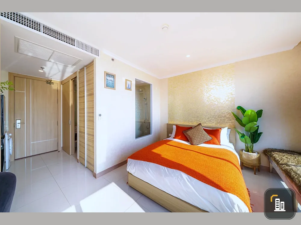 Condo for sale: The Riviera Jomtien, a nice room, fully furnished, complete electrical appliances, just bring your bag!!