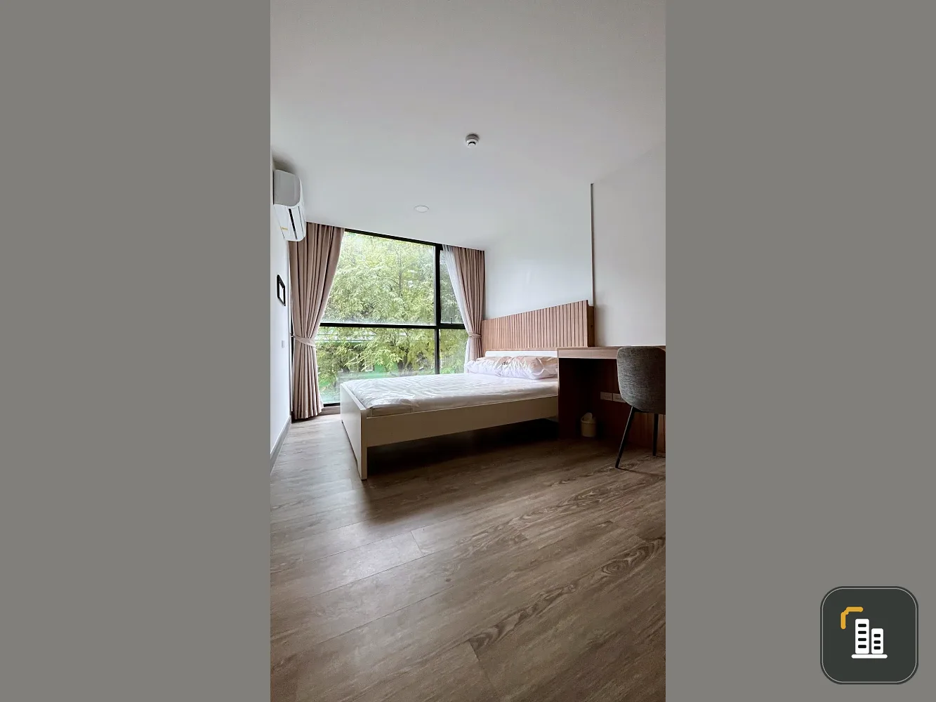 Condo for rent, Flexi Sathorn - Charoen Nakhon, spacious room, comfortable, with well-decorated built-in furniture. Book now before you miss out!!!