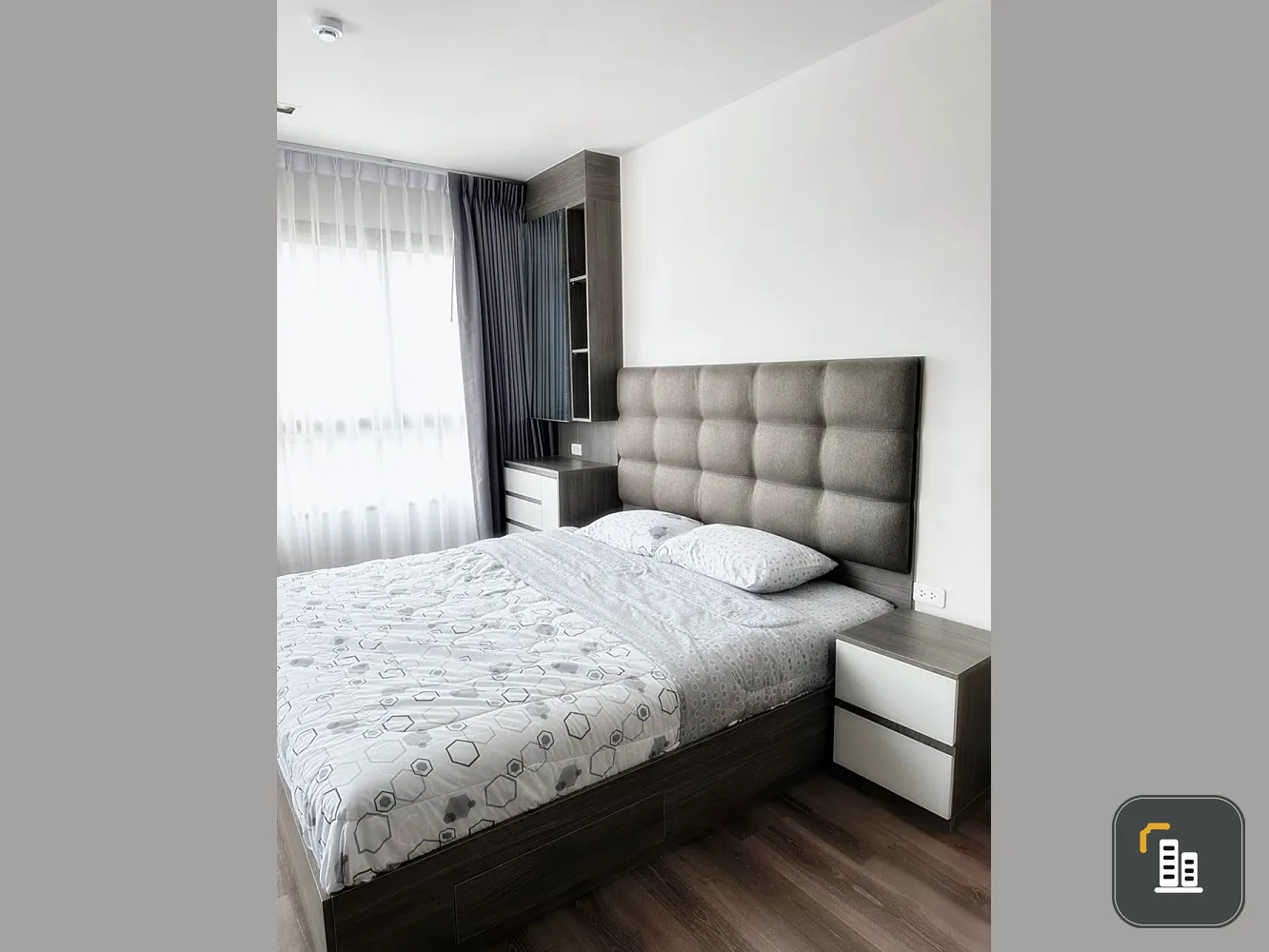 For sale, for rent!! Condo Ideo Rama 9 - Asoke, 15th floor, beautifully decorated room, ready to move in immediately, book now!!
