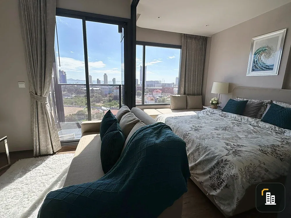 For rent Condo ONCE PATTAYA, beautifully decorated room, great location, sea view. If it's this good, what are you waiting for?