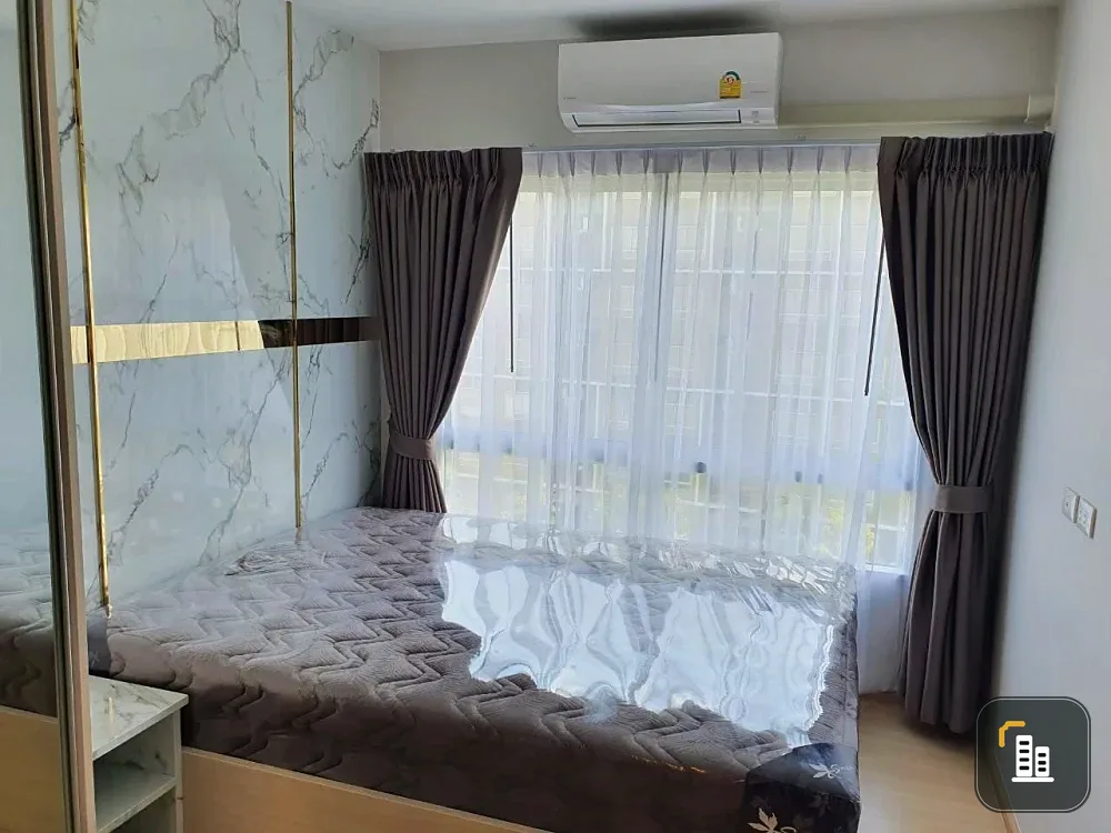 For rent Plum Condo Rangsit Alive 2 rooms, fully furnished, ready to move in, well built-in, everything is complete here. You must hurry to reserve no