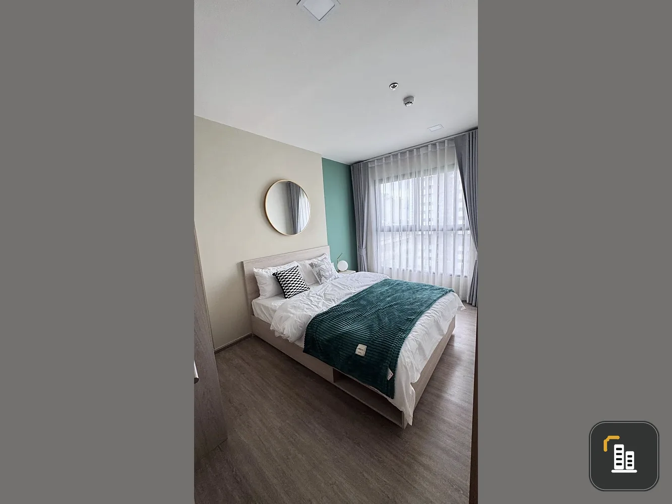 For rent, Niea by Sansiri, fully furnished room, ready to move in, convenient, complete, all in one place. If you don't book, you'll regret it later.
