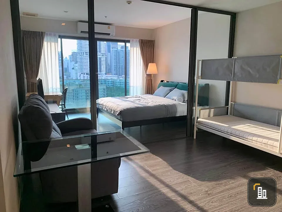 For rent: Noble remix Sukhumvit 36, very spacious room, well-proportioned room, city view, panoramic view, beautiful and excellent, must book.