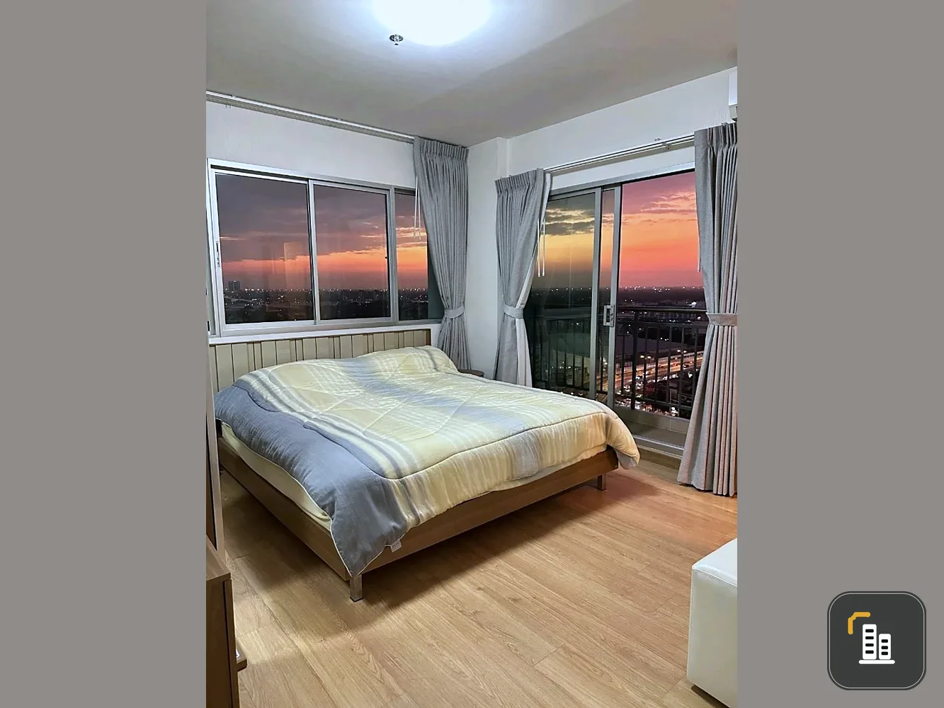 For sale, for rent!! Condo Supalai Vista at Ha Yaek Pak Kret, 20th floor, corner room, beautiful view, good location, hurry to book now!!
