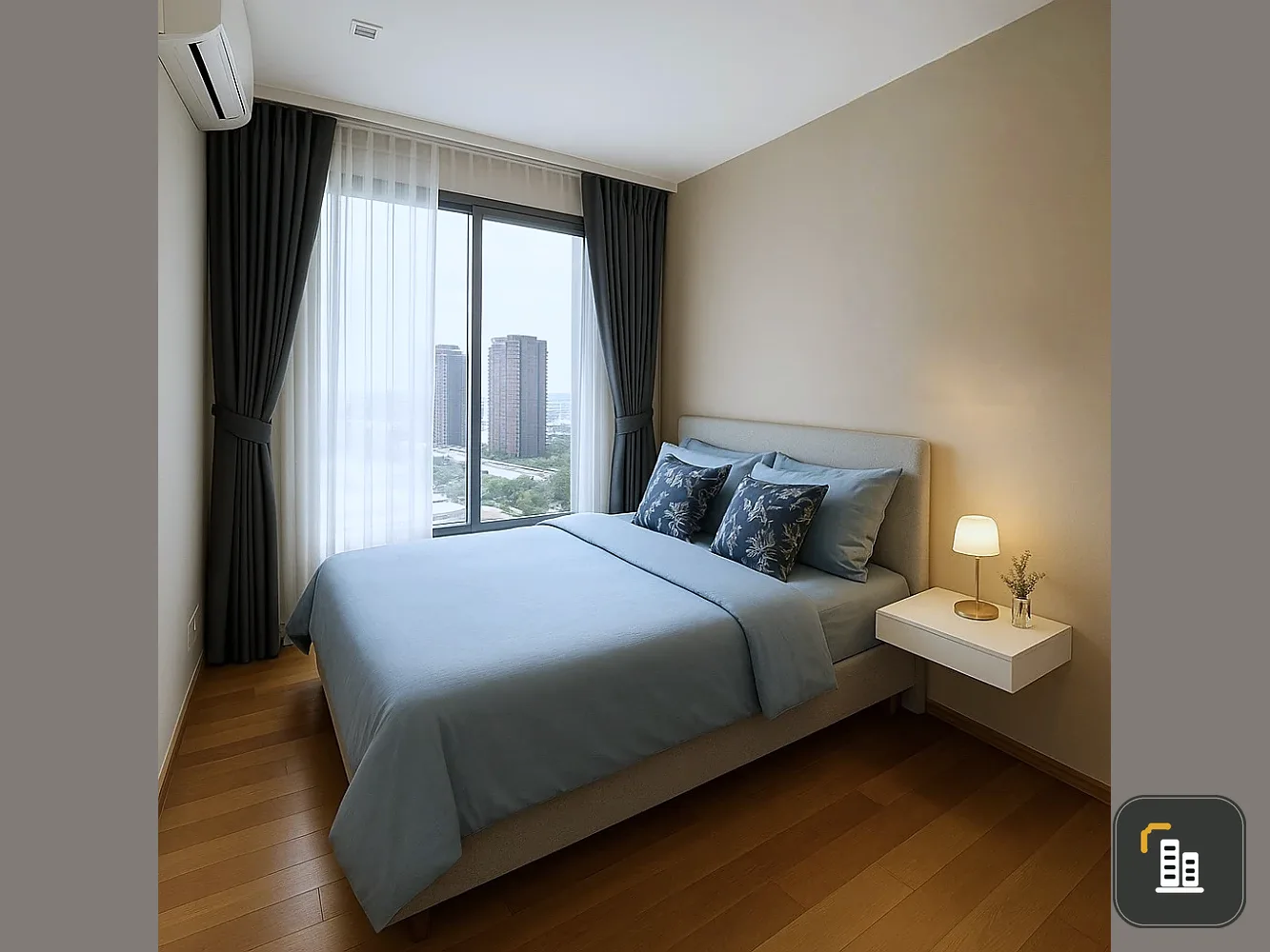 For sale: The Saint Residence, a nice room, furniture + electrical appliances ready, good like this, hurry and reserve now+++