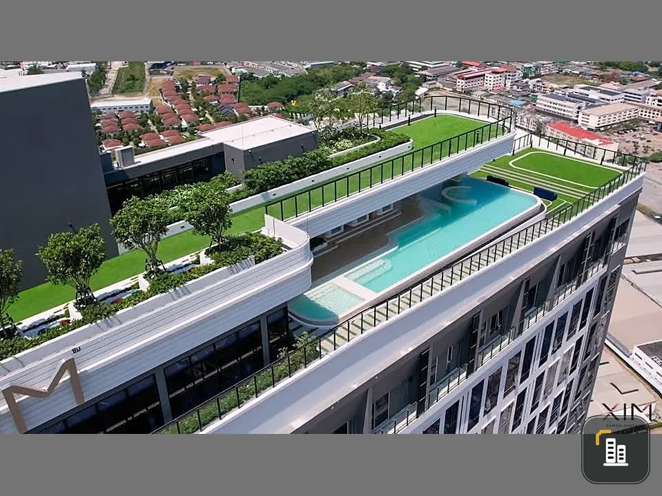 Selling down payment for XIM Condo Rama 3 - Suksawat, high floor room, nice to live in, reserve now, don't miss out!!