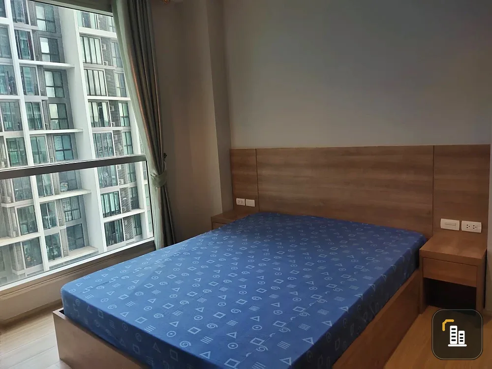 For rent!! Condo Rhythm Ratchada-Huai Khwang, 12A floor, fully furnished, move in immediately, book now!!