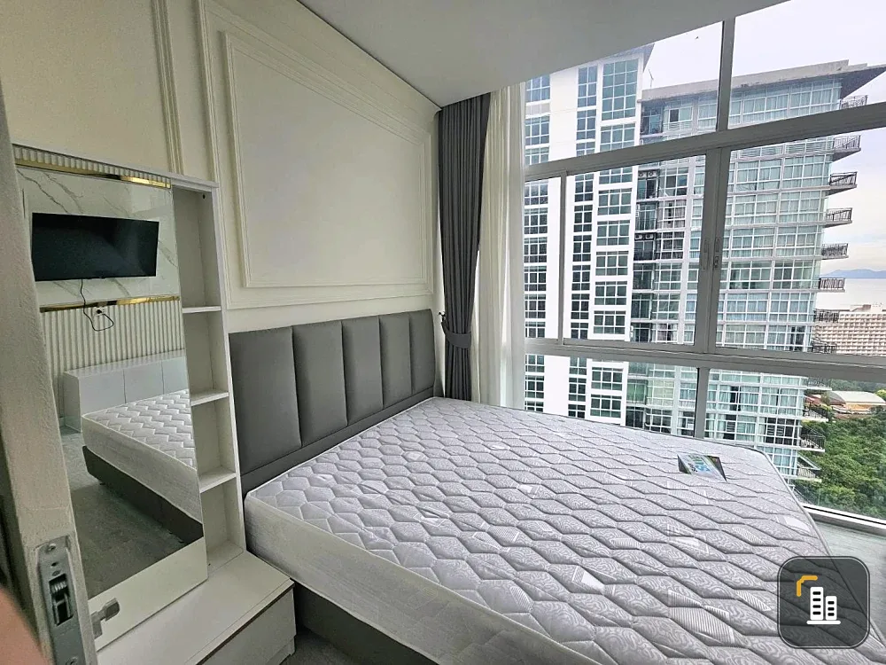 For rent The Grand Jomtien Pattaya, a nice room, well-built-in, complete facilities, good like this, hurry and book now++