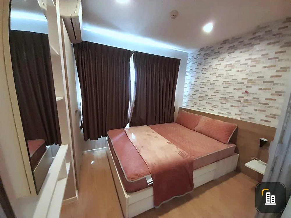 Lumpini Ville Onnut-Phatthanakan Room details Building: D2 Room view: Floor: 5 Room size: 23 sq.m. Number of rooms: 1 bedroom Furniture in the room