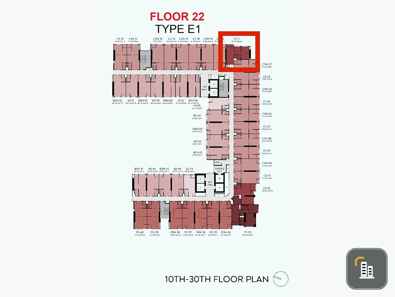 Selling down payment Aspire Sukhumvit - Rama 4, 22nd floor, nice room, good location, book now, don't miss it.