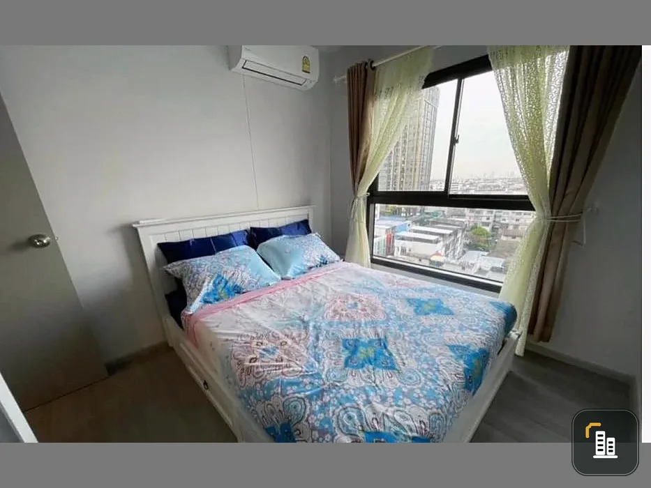 For rent: The Parkland Charan-Pinklao, a nice room, fully furnished, city view, no blocking, book now