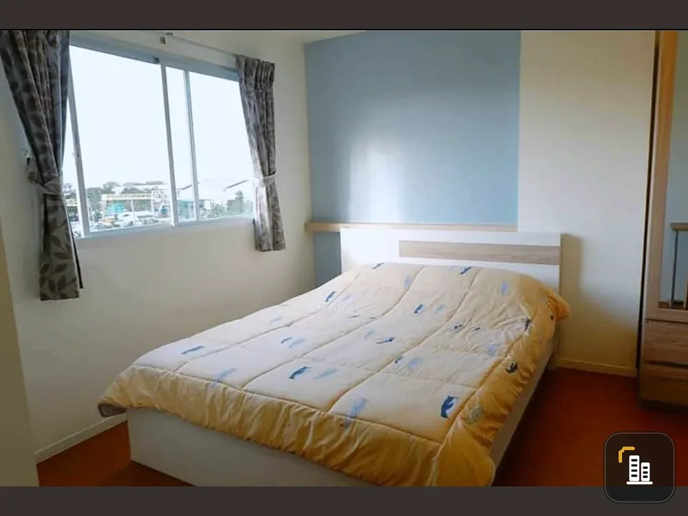 For sale, for rent, Lumpini Condo Town, Romklao-Suvarnabhumi, a nice room, fully furnished, just bring your bags and move in.