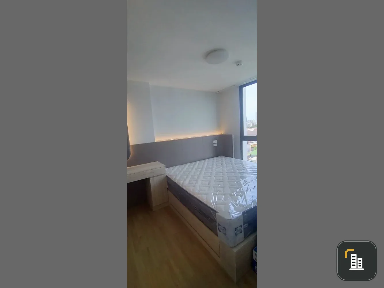 For rent!! Feel Condo Lat Phrao 122, 8th floor, Building A, beautiful room, fully furnished, ready to move in, don't miss it!!