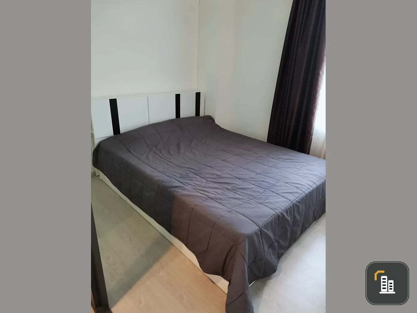 For rent!! Condo Rhythm Asoke 2, 8th floor, corner room, beautiful room, fully furnished, ready to move in, don't miss it!!