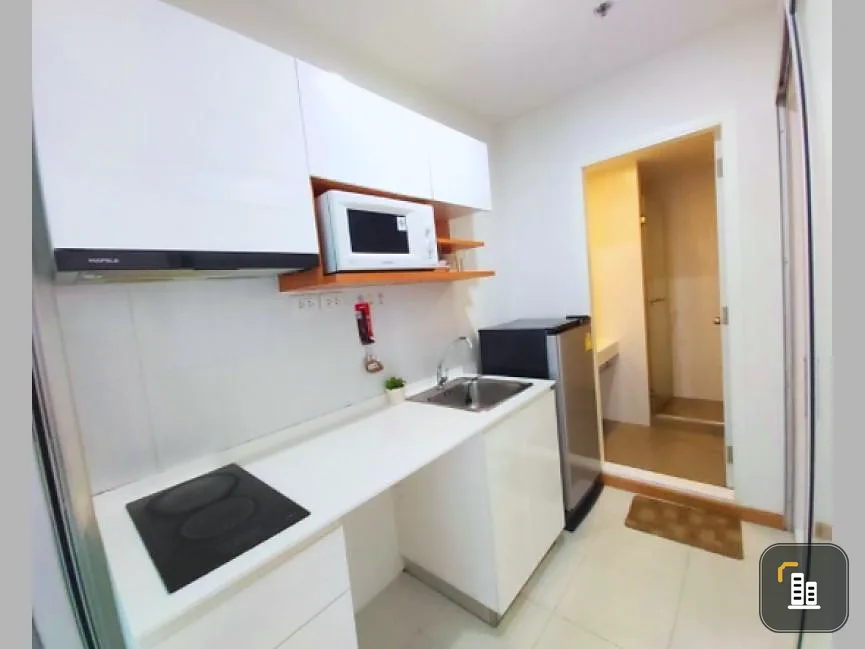 Selling The President Sathorn-Ratchapruek, 3 cute decorated rooms, bright blue, garden view, airy, fully furnished.