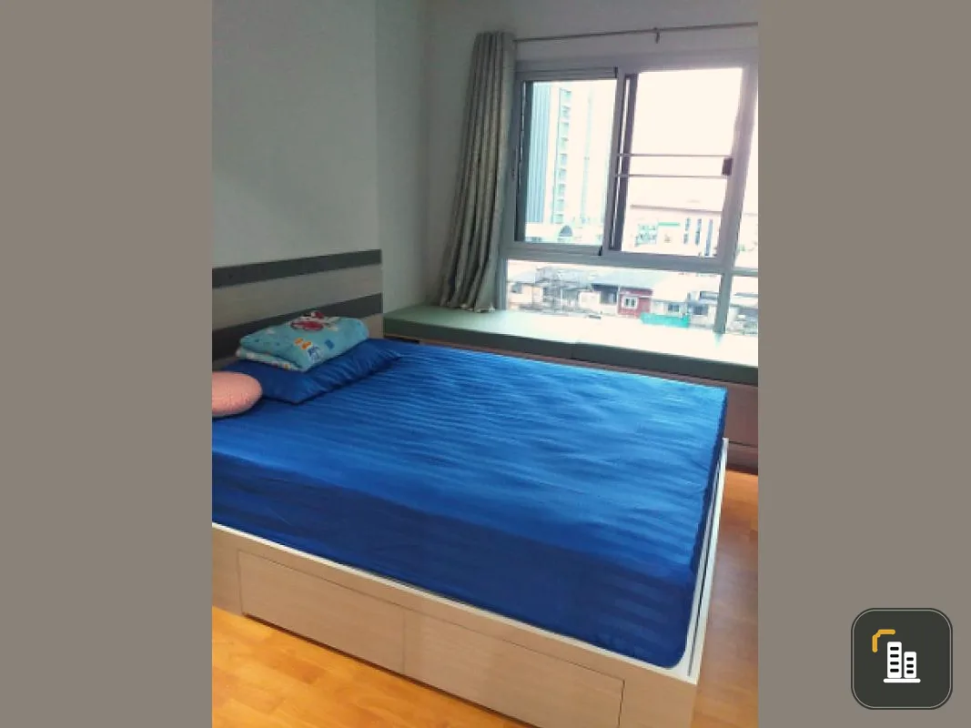 Selling The President Sathorn - Ratchaphruek 3 rooms, simple decoration, north, 7th floor, garden view, shady atmosphere.