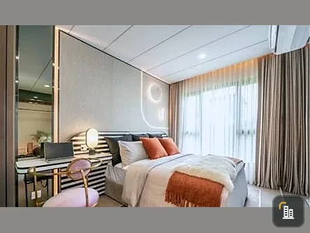 Selling down payment, Aspire Sukhumvit - Rama 4, Studio room, 23rd floor, very high, great breeze, hurry and reserve now!