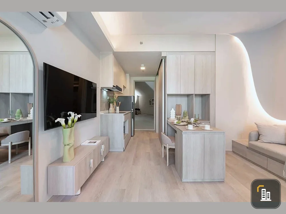 For sale: COBE Ratchada-Rama9, a nice room, open view outside the project, not blocked, reserve now before you miss out!!