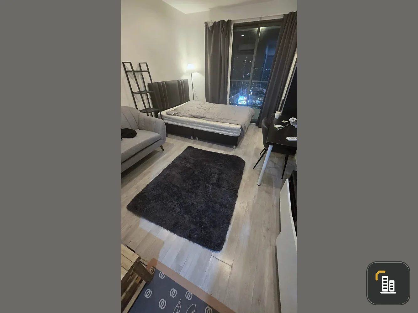 Condo for rent, Ideo Mobi Charan - Interchange, studio room, 16th floor, high view, complete here, come and reserve now.