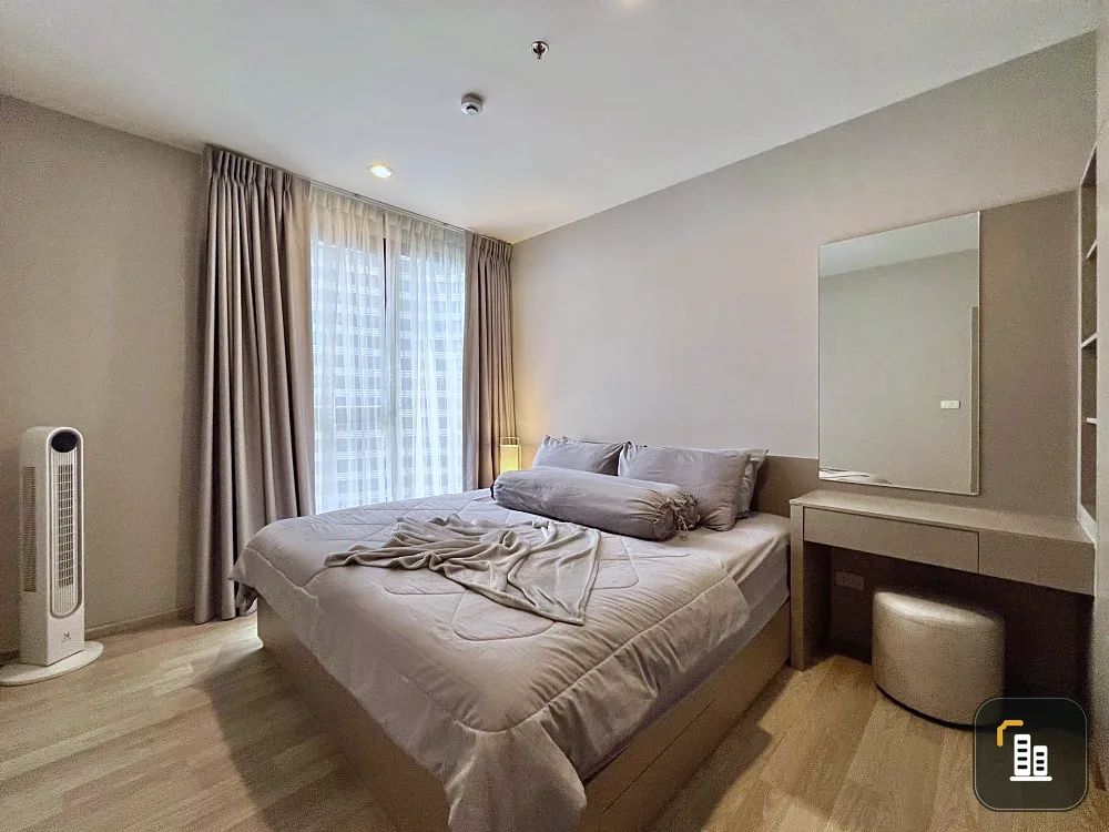 For rent: IDEO Mobi Sukhumvit Eastpoint, nice room, wide balcony, beautiful view. If you don't book, you'll regret it later.