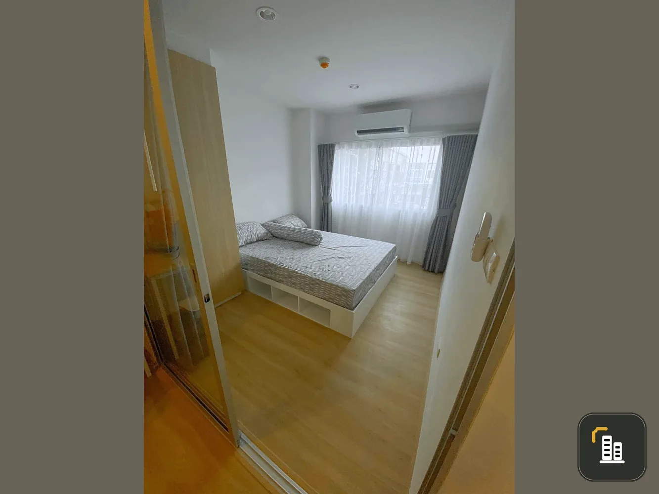 For sale: Sena Kith Chalong Krung-Ladkrabang, a nice room with complete furniture. Hurry and reserve now!