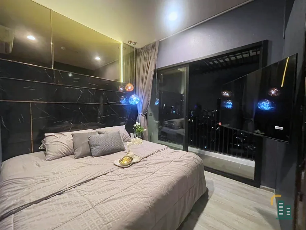 For rent: XT Ekkamai, high floor room, simple and luxurious, built-in marble pattern in the room, book now before you miss out!!