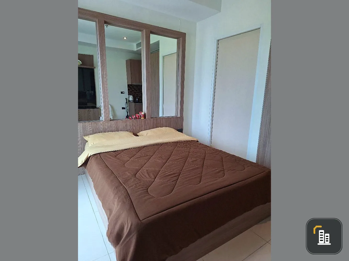 For rent: Nam Talay Condominium (Jomtien), corner room with beautiful view, P floor (Penthouse), just bring your bags and move in.