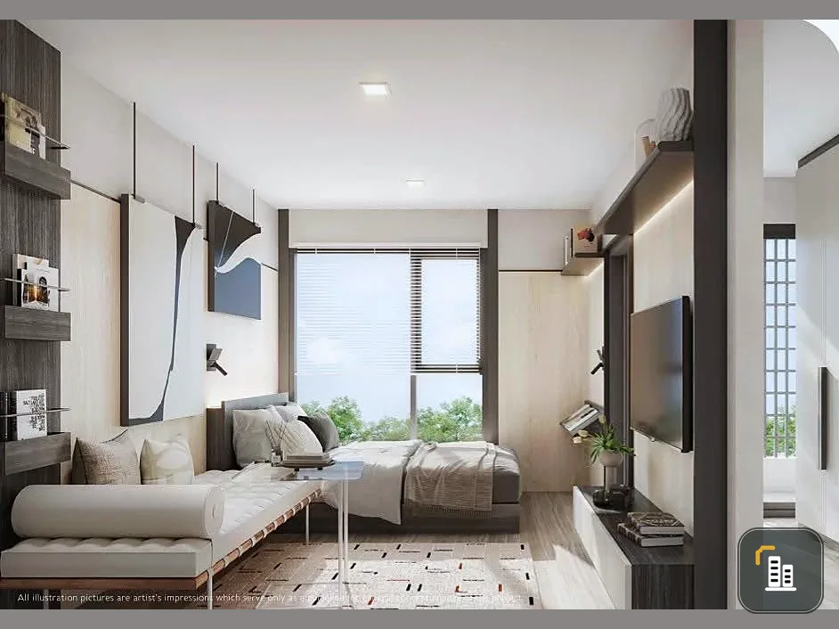 Selling down payment Chapter One More Kaset, 4th floor, swimming pool view. Interested in owning it? Hurry and reserve now. Don't wait.