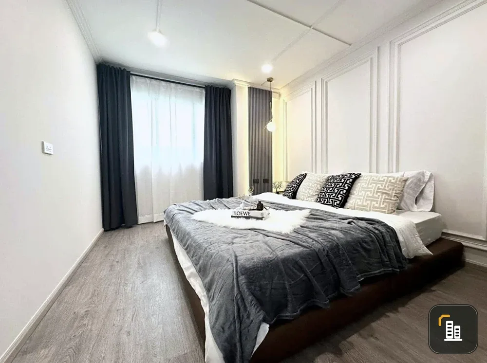 For sale: Lumpini Center Ladprao 111, beautifully decorated room, excellent built-in wall, lots of usable space, good location, reserve now.
