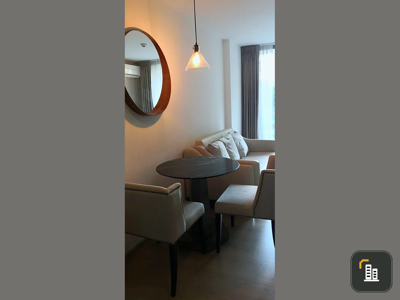 For sale: D' Memoria Phaholyothin 8, 2nd floor, quiet, good view, fully furnished, reserve now.