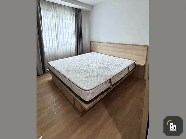 For sale, for rent, V Condo Salaya, complete with furniture and electrical appliances, ready to move in.