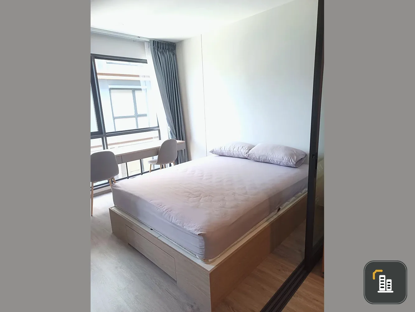 For rent Salaya One Residences, well-separated room, great price, come and reserve today, don't miss out.