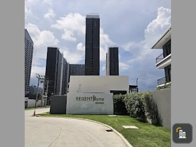 Selling down payment at Regent Home Bangna, open view, no buildings blocking, not hot, good wind, not next to elevator, not next to fire exit, not nex
