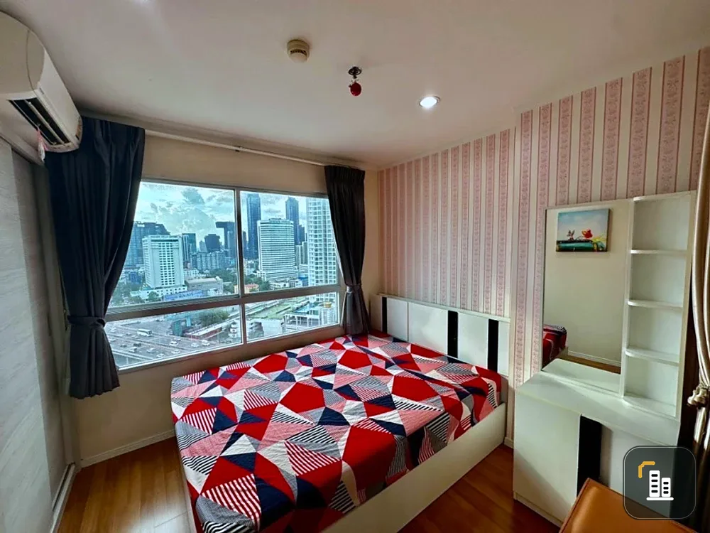 For sale, for rent!! Lumpini Park Condo, Rama 9-Ratchada, 23rd floor, beautiful view, fully furnished, ready to move in immediately, don't miss it!!