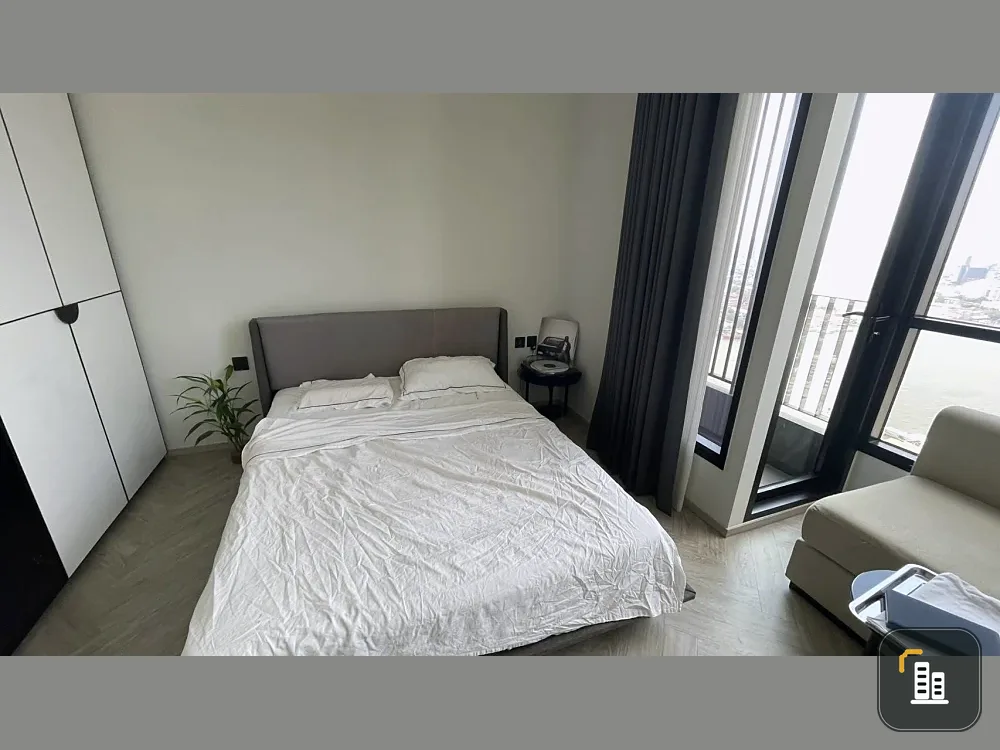For sale: Chapter Charoennakhon-riverside Studio room, 33rd floor, river view, complete here, come buy now.